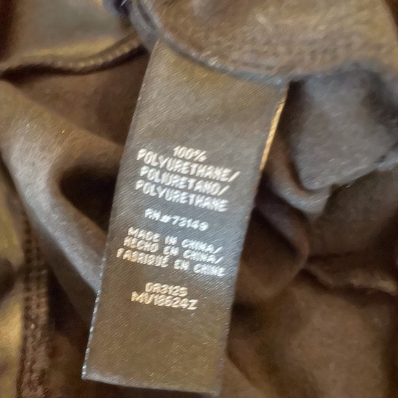 Pleather leggings NWOT one 5 ones - Picture 2 of 12